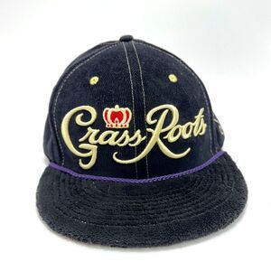 Grassroots California 420 Limited Royal Roots Purple Suede  7-1/2 Fitted Hat
